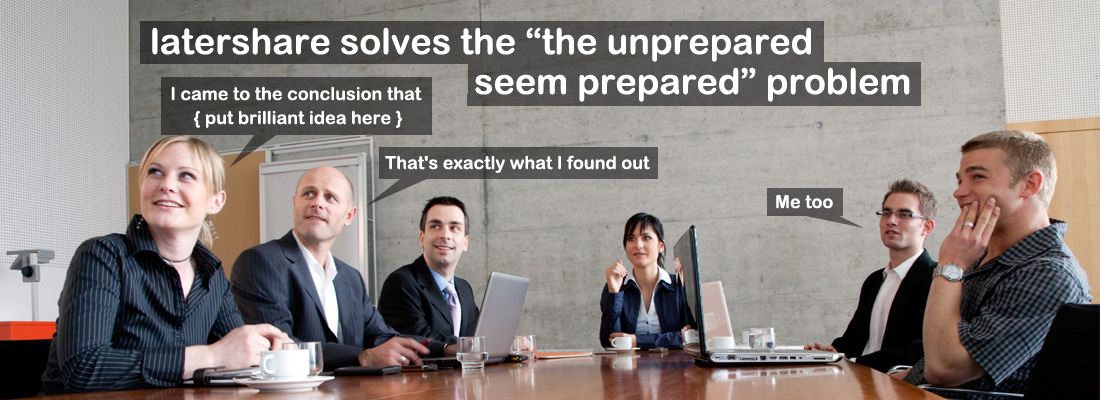 The unprepared seem prepared?